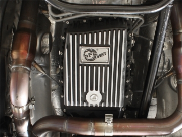 Picture of aFe Power Transmission Pan Black Machined 09-14 Ford 6R80 F-150 Trucks