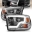 Picture of ANZO 2009-2018 Dodge Ram 1500- 2500- 3500 Crystal Headlights w- Light Bar Chrome Housing
