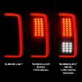 Picture of ANZO 2007-2013 Chevrolet Silverado1500- 2500- 3500 LED Tail Lights w- Light Bar Black Housing Smoke