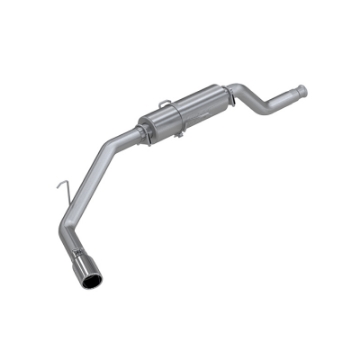 Picture of MBRP 00-06 Toyota Tundra All 4-7L Models Resonator Back Single Side Exit Aluminized Exhaust System