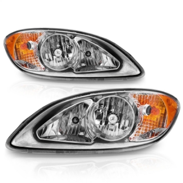 Picture of ANZO 2008-2016 International Prostar Crystal Headlights Chrome Housing