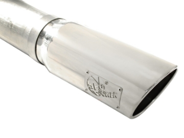 Picture of aFe MACHForce XP 5in DPF-Back 409SS Exhaust Dodge Diesel Trucks 07-5-12 L6-6-7L td Polished Tip