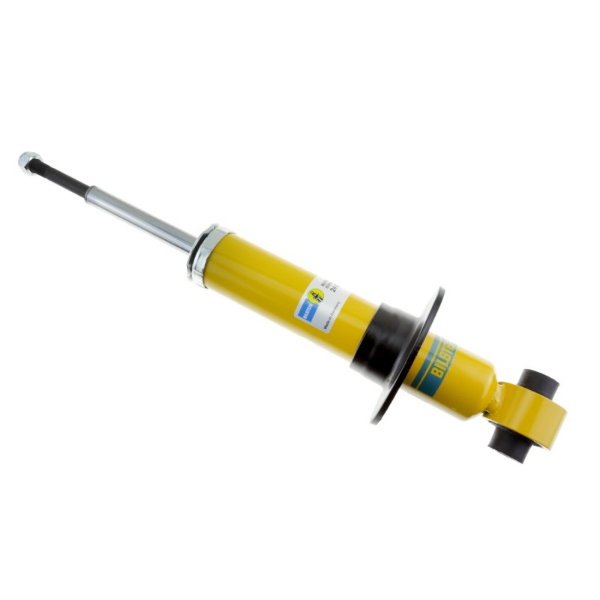 Picture of Bilstein B6 Series HD 46mm Monotube Shock Absorber Lower-Eye 14-1mm, Upper-Stem, Yellow