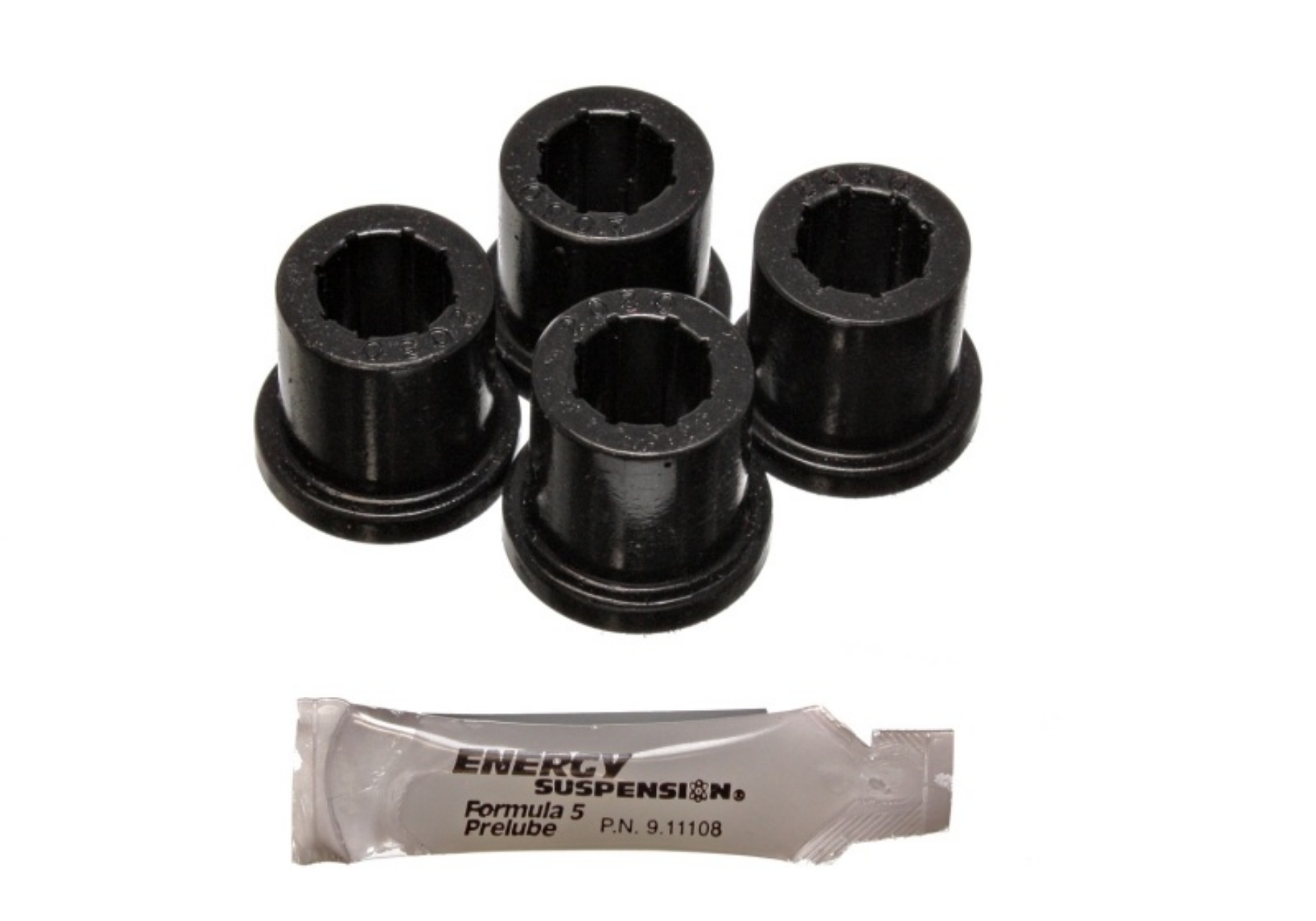 Picture of Energy Suspension 80-87 Toyota Pick Up Black Rear Spring Frame Shackle Bushing Kit