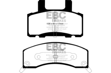 Picture of EBC 90-93 Chevrolet C20 8600 LB Ultimax2 Front Brake Pads