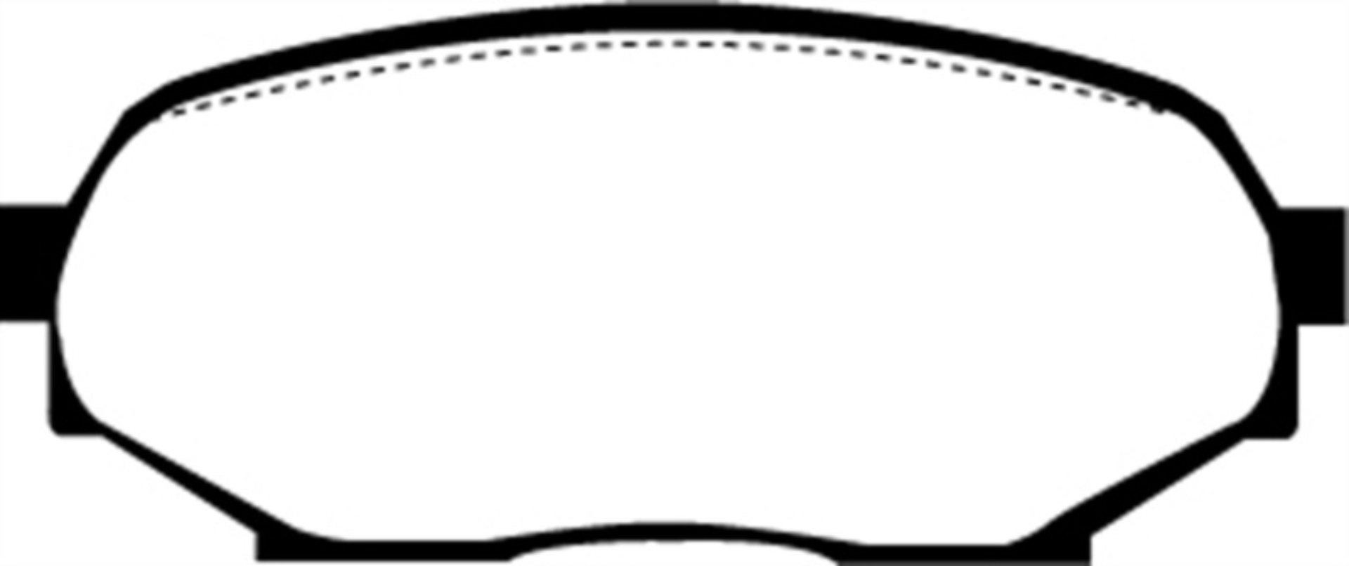 Picture of EBC 90-93 Geo Storm 1-6 Greenstuff Front Brake Pads