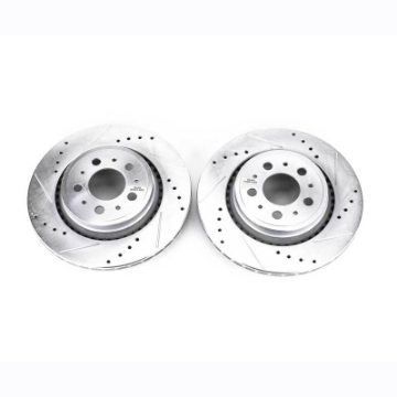 Picture of Power Stop 03-14 Volvo XC90 Rear Evolution Drilled & Slotted Rotors - Pair