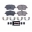 Picture of Power Stop 02-04 Mercedes-Benz C230 Front Z23 Evolution Sport Brake Pads w-Hardware