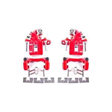 Picture of Power Stop 06-11 Acura CSX Rear Red Calipers w-Brackets - Pair