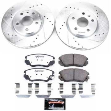 Picture of Power Stop 2010 Buick Allure Front Z26 Street Warrior Brake Kit