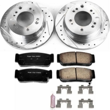 Picture of Power Stop 07-09 Kia Sorento Rear Z23 Evolution Sport Brake Kit