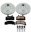 Picture of Power Stop 98-00 Chevrolet Tahoe Front Z17 Evolution Geomet Coated Brake Kit