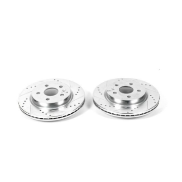 Picture of Power Stop 2010 Buick Allure Rear Evolution Drilled & Slotted Rotors - Pair