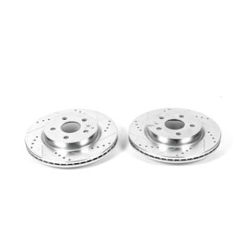 Picture of Power Stop 2010 Buick Allure Rear Evolution Drilled & Slotted Rotors - Pair