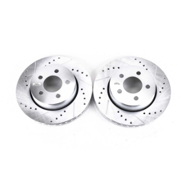 Picture of Power Stop 07-11 Dodge Nitro Front Evolution Drilled & Slotted Rotors - Pair