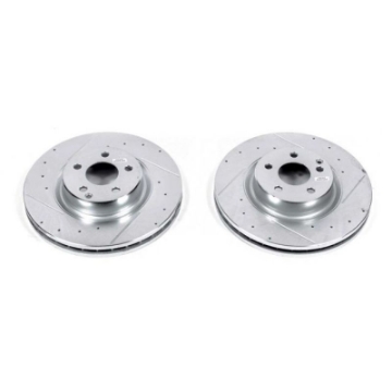 Picture of Power Stop 2006 Mercedes-Benz CLS500 Front Evolution Drilled & Slotted Rotors - Pair