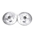 Picture of Power Stop 03-04 Infiniti M45 Front Evolution Drilled & Slotted Rotors - Pair