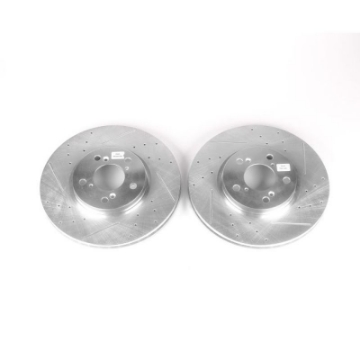 Picture of Power Stop 06-14 Honda Ridgeline Front Evolution Drilled & Slotted Rotors - Pair