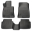 Picture of Husky Liners WeatherBeater 14 Mazda 3 Hatch&Sedan Front & Second Row Black Floor Liners