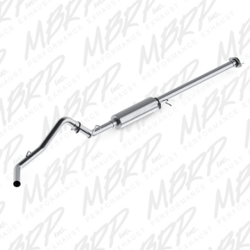 Picture of MBRP 2007-2008 Chev-GMC 1500 CC EC 6ft6in bed 4-8-5-3L 3in Cat Back Single Side AL P Series Exhaust