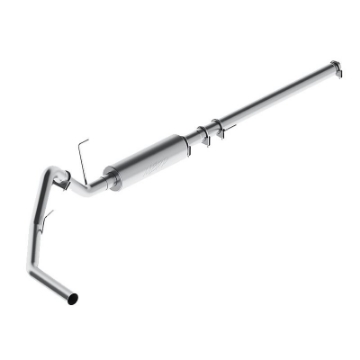 Picture of MBRP 2004-2008 Ford F150 EC-CC-SB 3in Cat Back Single Side AL P Series Exhaust