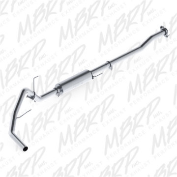 Picture of MBRP 2011-2014 Ford F150 5-0L RC-LB EC-CC-6-5-5-5 box 3in Cat Back Single Side AL P Series Exhaust