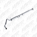 Picture of MBRP 2011-2014 Ford F-150 3-5L V6 EcoBoost 4in Cat Back Single Side AL P Series Exhaust