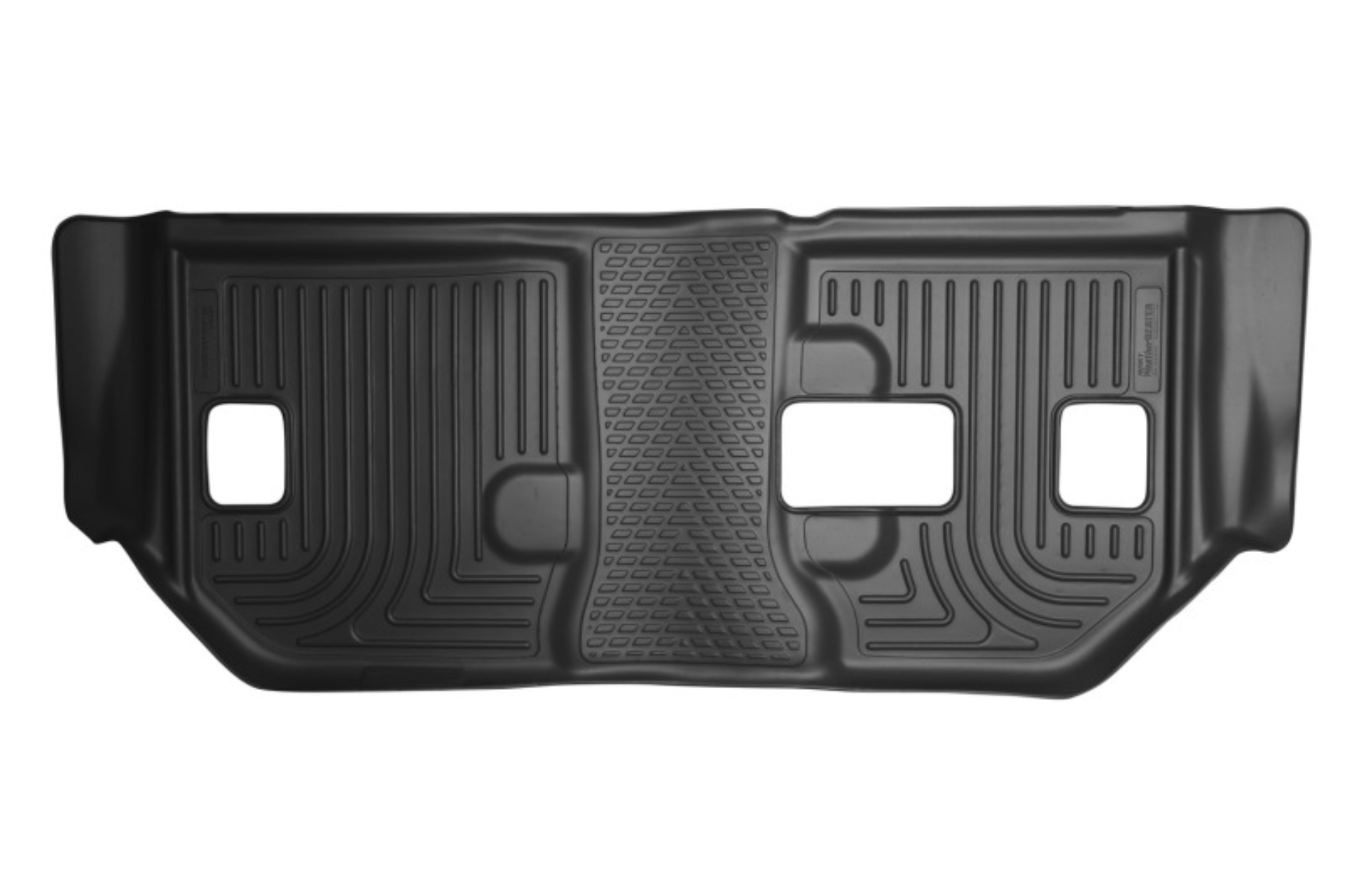 Picture of Husky Liners 11-14 GM Escalade-Suburban-Yukon WeatherBeater Black 3rd Seat Floor Liners