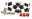 Picture of Energy Suspension Chrysler-Dodge Red Rear End Control Arm Bushing Set Non SRT Models