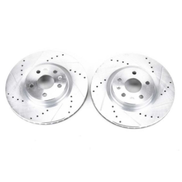Picture of Power Stop 08-14 Cadillac CTS Front Evolution Drilled & Slotted Rotors - Pair