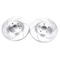 Picture of Power Stop 08-14 Cadillac CTS Front Evolution Drilled & Slotted Rotors - Pair