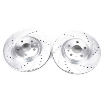 Picture of Power Stop 08-14 Cadillac CTS Front Evolution Drilled & Slotted Rotors - Pair