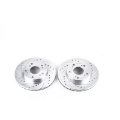 Picture of Power Stop 02-06 Acura RSX Front Evolution Drilled & Slotted Rotors - Pair
