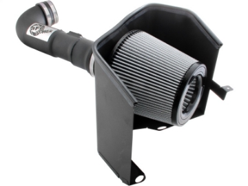 Picture of aFe MagnumFORCE Intakes Stage-2 Pro DRY S Nissan Titan 04-13 V8-5-6L Black Powdercoated Tube