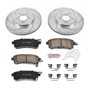 Picture of Power Stop 12-15 Honda Crosstour Front Z23 Evolution Sport Brake Kit