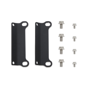 Picture of Mishimoto Universal 17in- Heavy-Duty Oil Cooler Fan Shroud - Micro Wrinkle Black