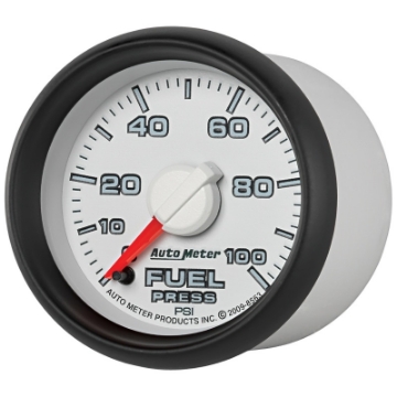 Picture of Autometer Factory Match 52-4mm Full Sweep Electronic 0-100 PSI Fuel Pressure Gauge Dodge