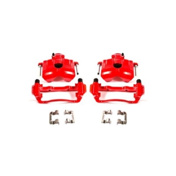 Picture of Power Stop 08-11 Ford Focus Front Red Calipers w-Brackets - Pair
