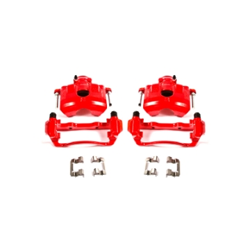 Picture of Power Stop 08-11 Ford Focus Front Red Calipers w-Brackets - Pair
