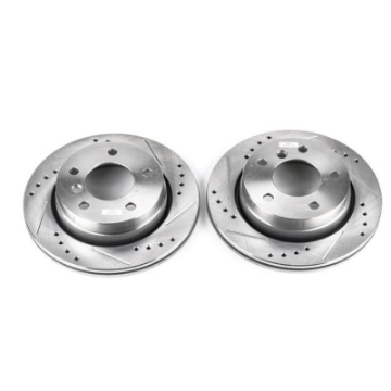 Picture of Power Stop 2000 BMW 323Ci Rear Evolution Drilled & Slotted Rotors - Pair