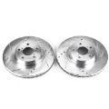 Picture of Power Stop 05-06 Saab 9-2X Front Evolution Drilled & Slotted Rotors - Pair