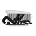 Picture of Mishimoto Subaru 02-07 WRX-04-07 STi Top-Mount Intercooler Kit - Silver-Black Hoses - Not For iRHD