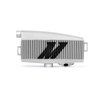 Picture of Mishimoto Subaru 02-07 WRX-04-07 STi Top-Mount Intercooler Kit - Silver-Black Hoses - Not For iRHD