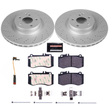 Picture of Power Stop 10-16 Mercedes-Benz E350 Front Euro-Stop Brake Kit