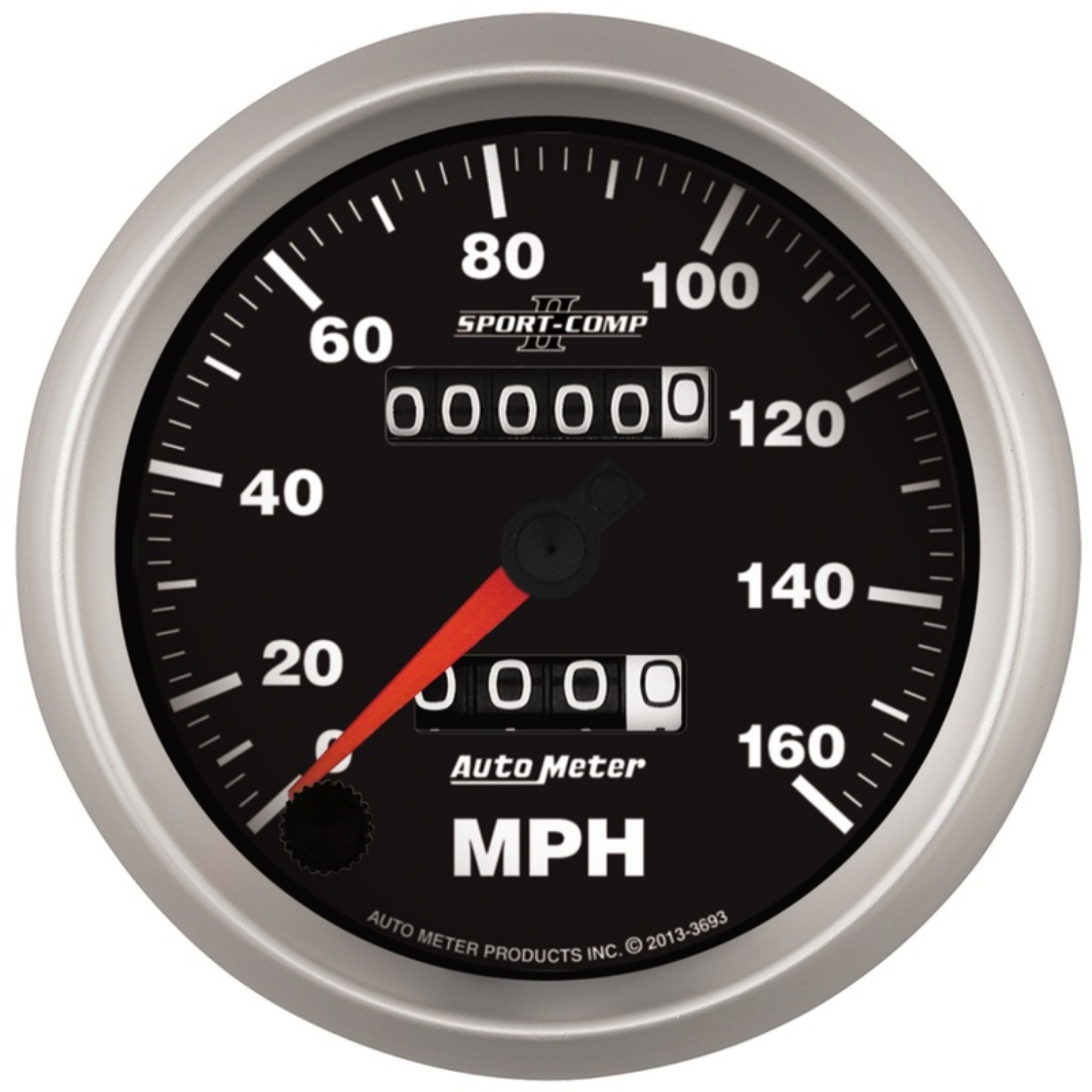 Picture of Autometer Sport-Comp II 3-3-8in 160MPH Mechanical Speedometer