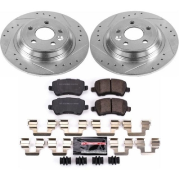 Picture of Power Stop 11-18 Volvo S60 Rear Z23 Evolution Sport Brake Kit