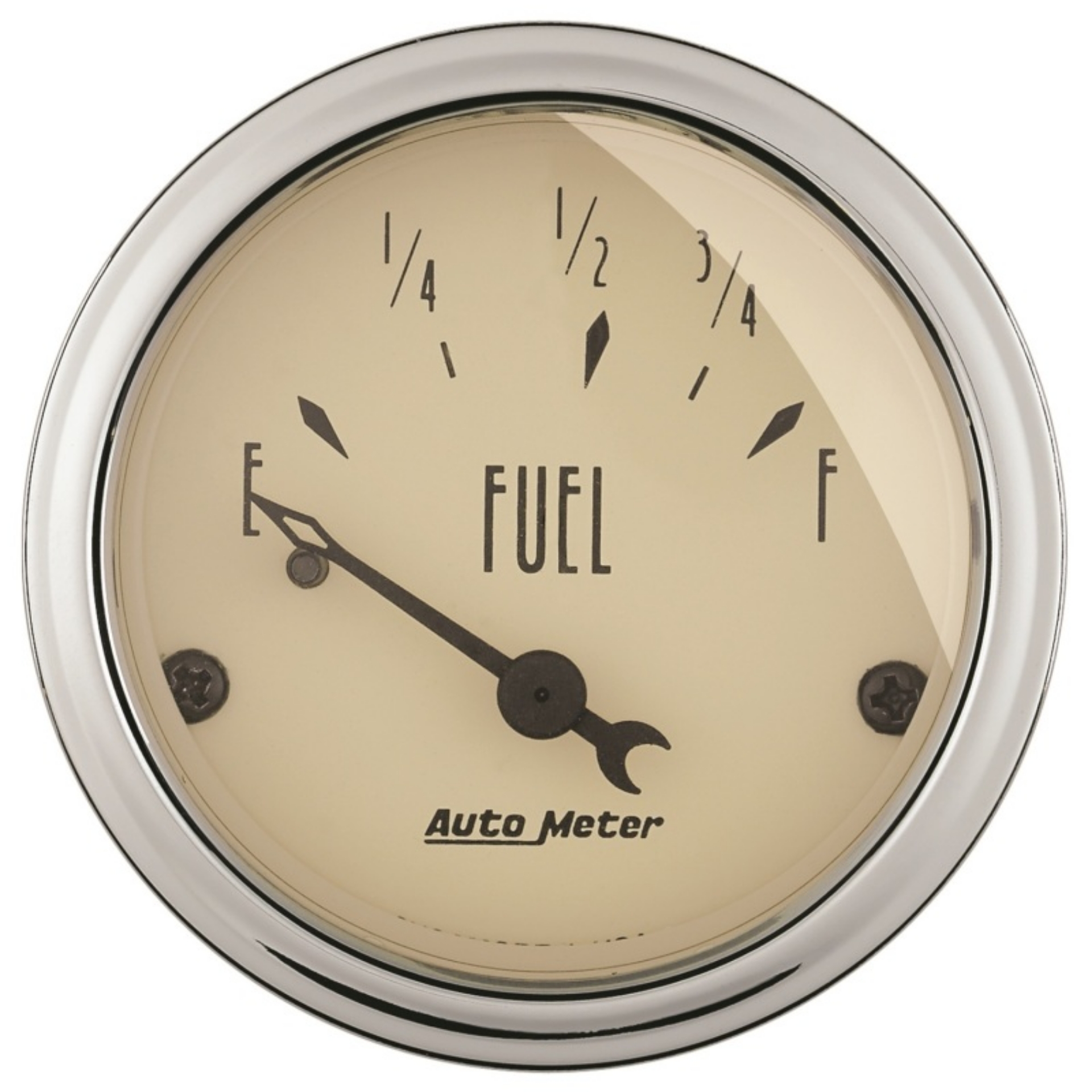 Picture of Autometer 2in 73 E-8-12 F Antique Beige Fuel Level Gauge