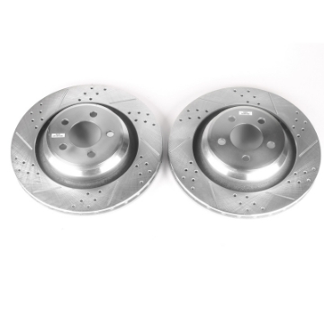 Picture of Power Stop 05-10 Chrysler 300 Rear Evolution Drilled & Slotted Rotors - Pair