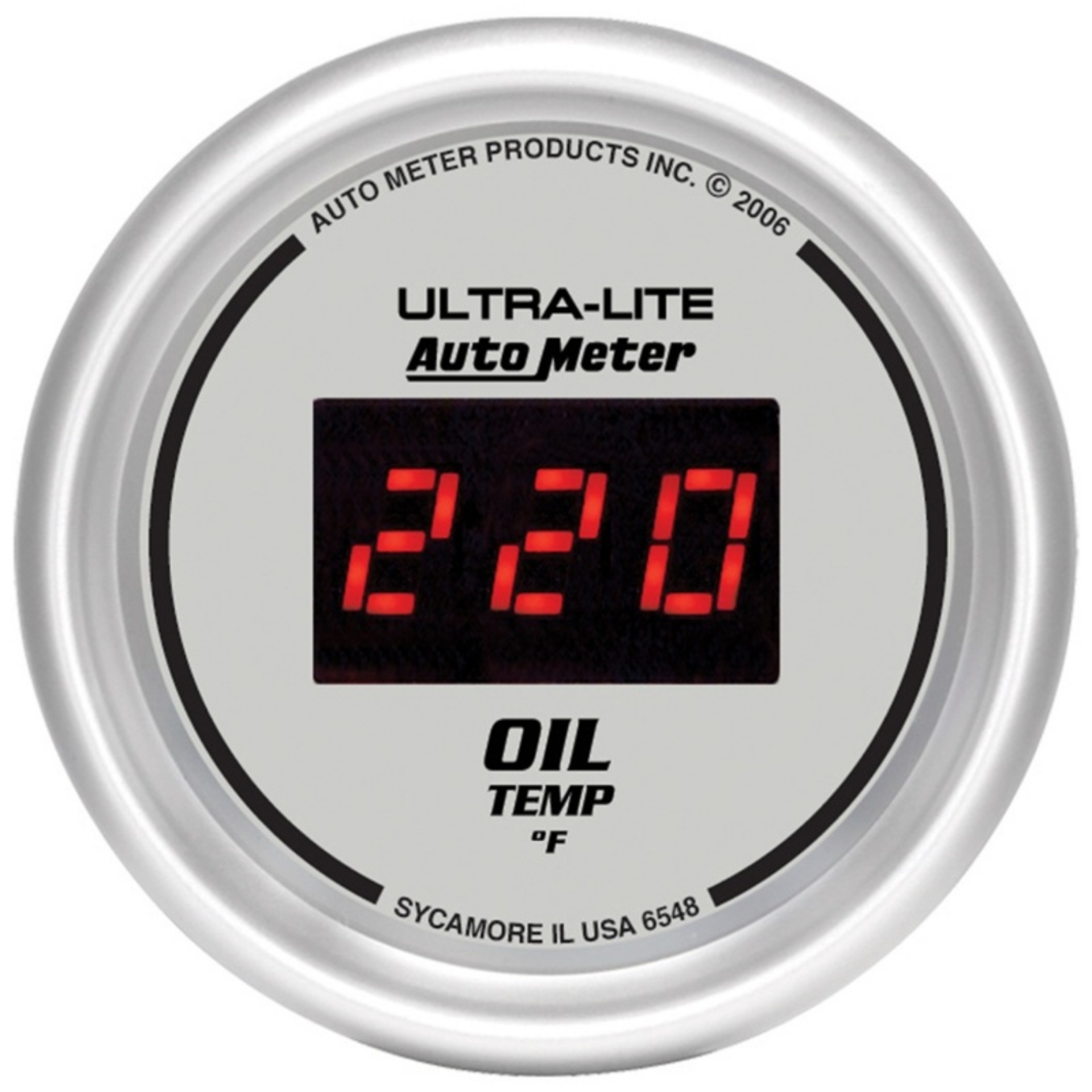 Picture of Autometer Ultra-Lite 52MM 0-340 Deg F Digital Oil Temperature