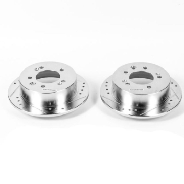 Picture of Power Stop 07-10 Hyundai Elantra Rear Evolution Drilled & Slotted Rotors - Pair
